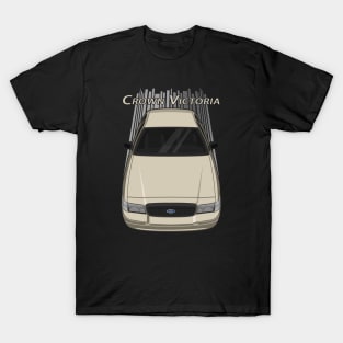 Ford Crown Victoria Police Interceptor - Gold T-Shirt